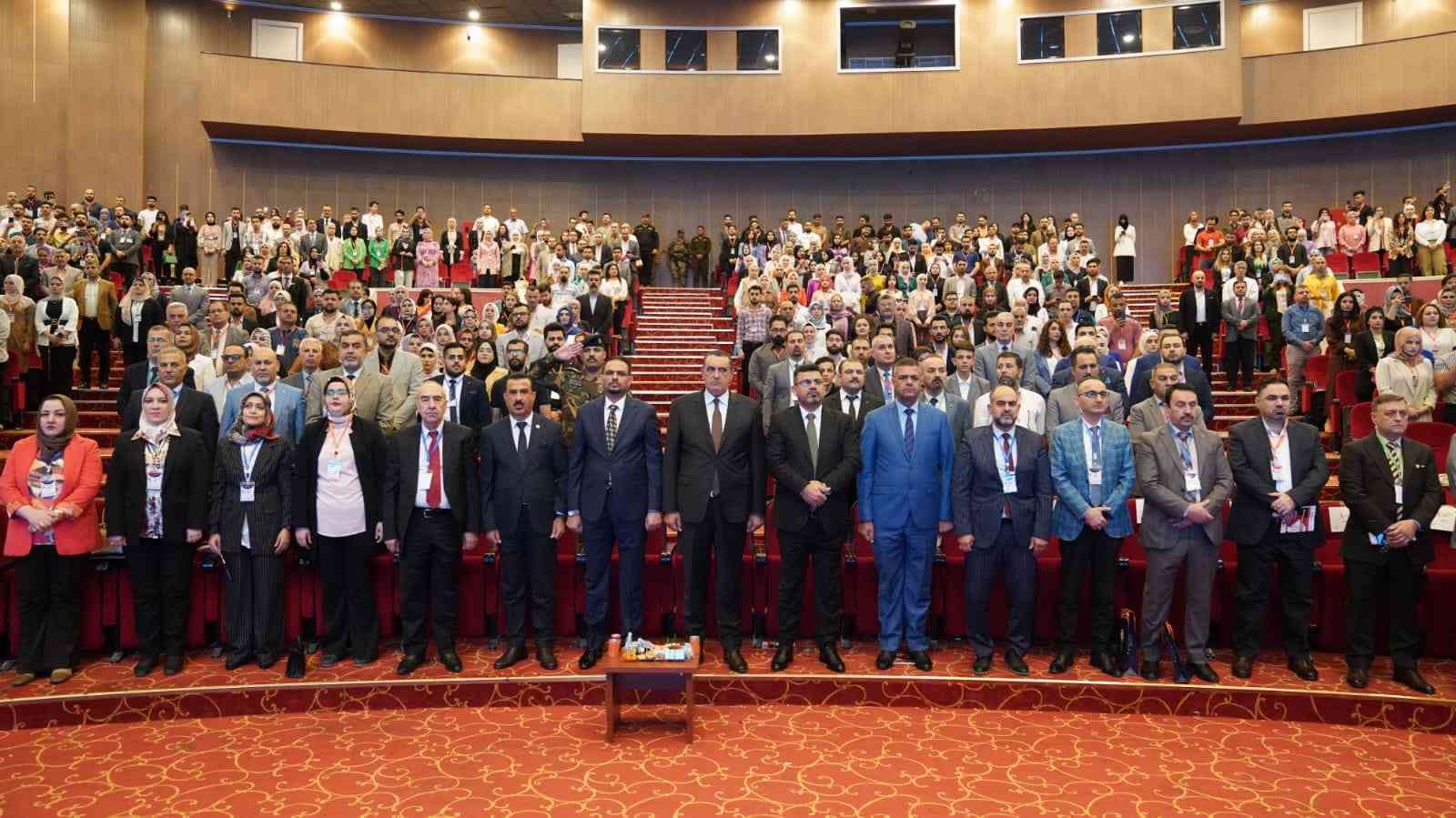 افتتاح المؤتمر الدولي الاول والعلمي السادس لدائرة صحة كركوك .