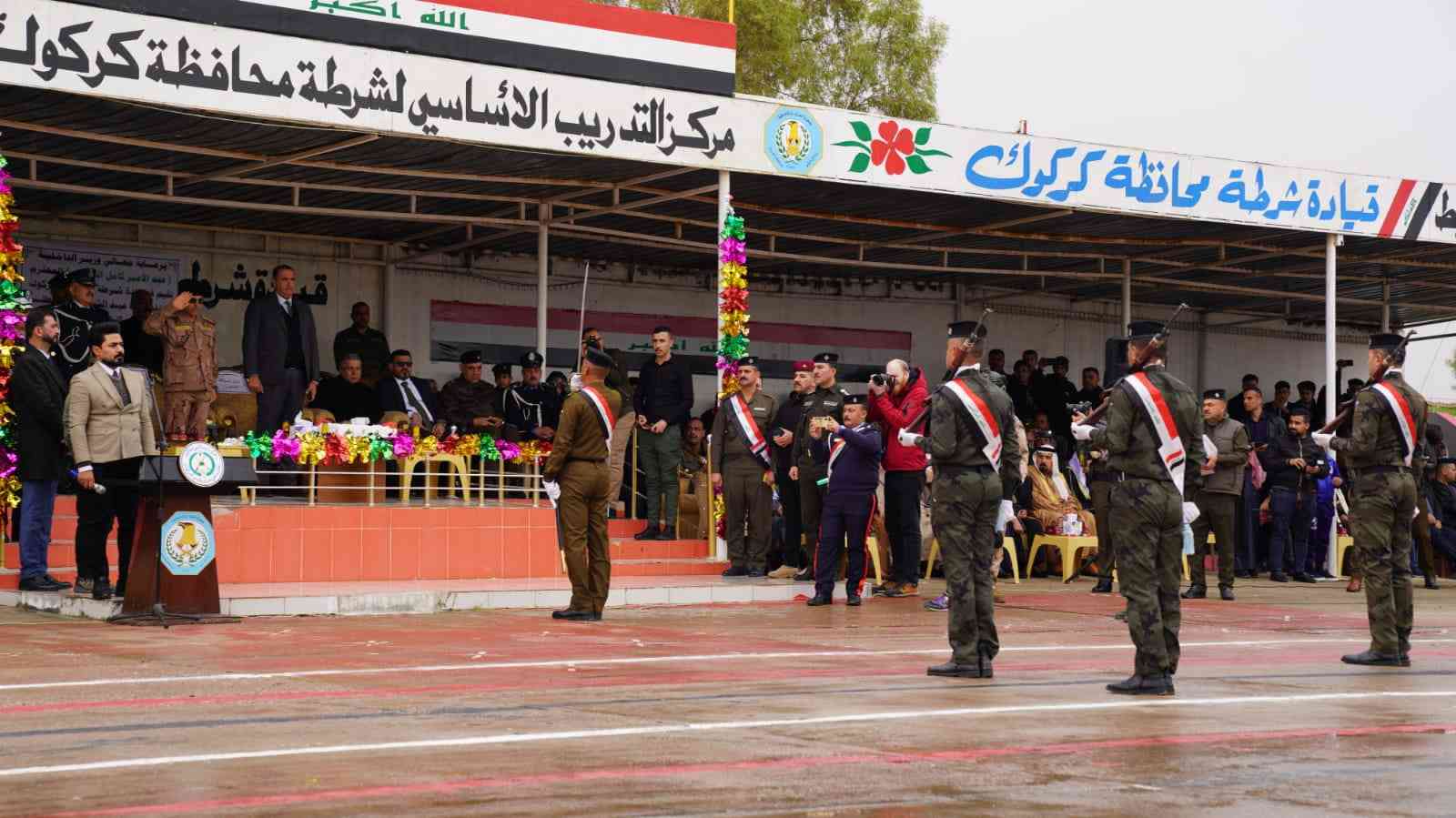 السيد محافظ كركوك رئيس اللجنة الامنية العليا  يهنىء الشرطة العراقية بعيدها السنوي 101،ويشارك احتفاليتهم الوطنية في كركوك .